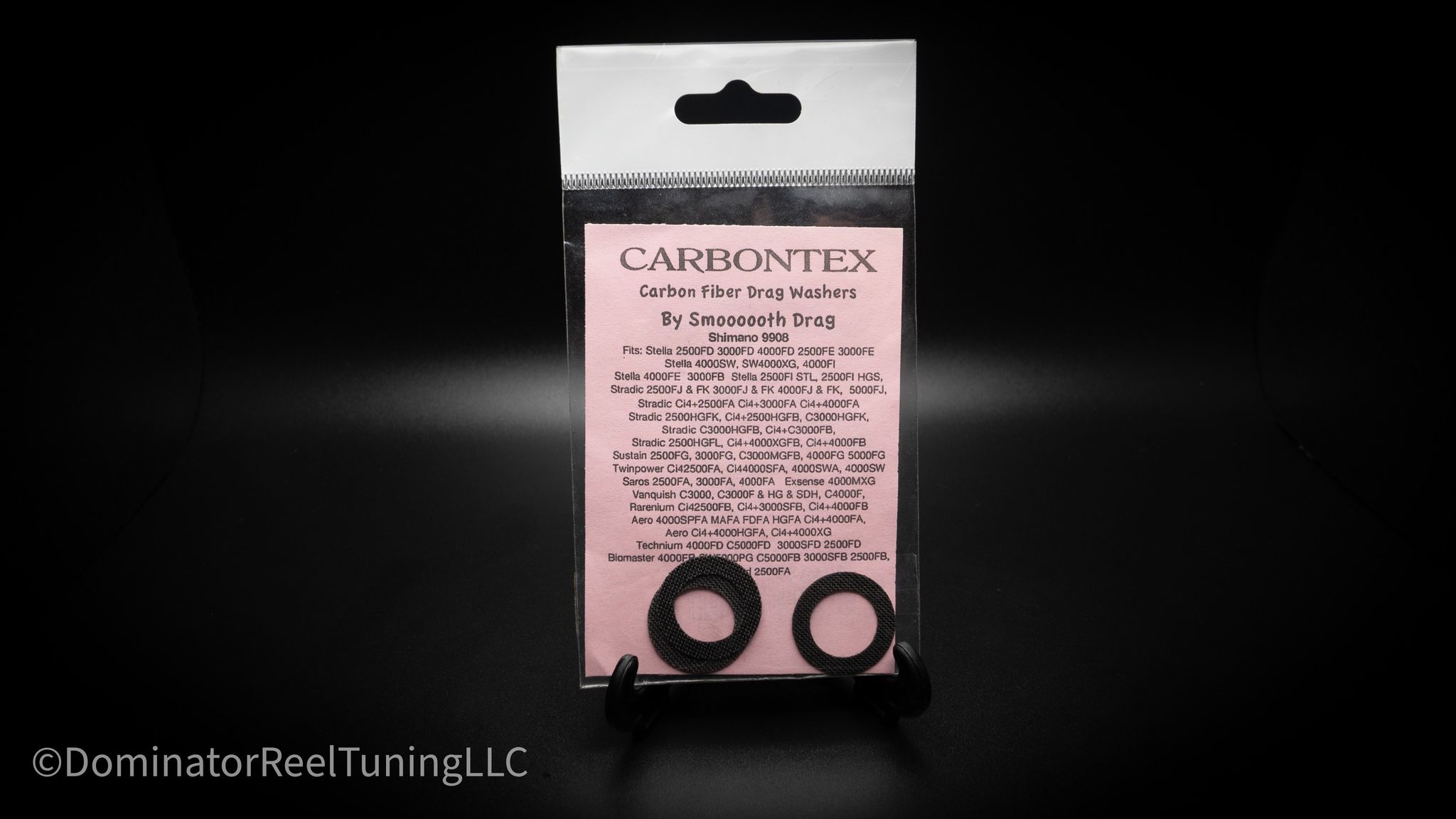 Carbontex Carbon Drag Washer Kit For Shimano Nasci Spinning Reels - Smooth Drag Upgrade